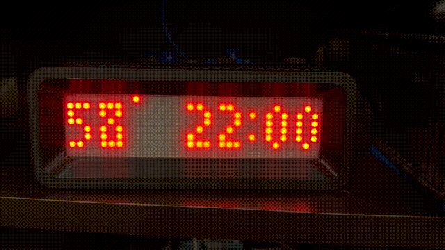 Digit change animation.