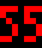 Original and new design for the 5 glyph.