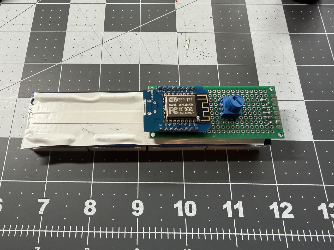 Electronics module as fully assembled