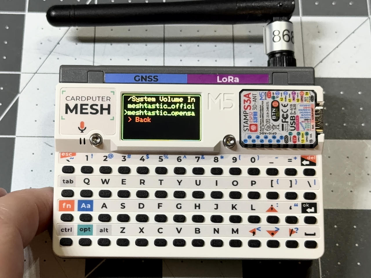 Selecting the firmware